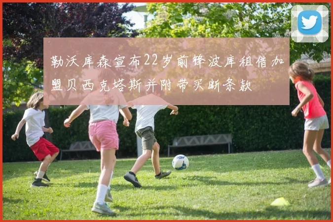 勒沃库森宣布22岁前锋波库租借加盟贝西克塔斯并附带买断条款